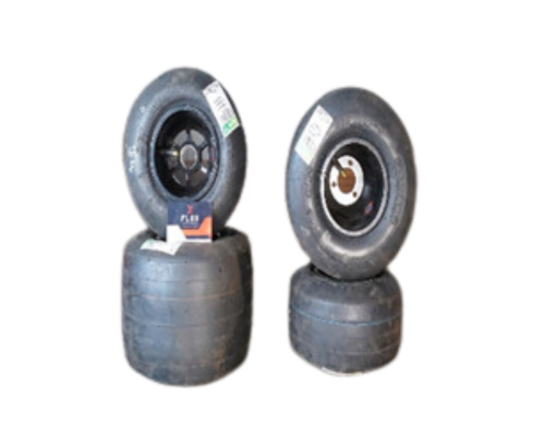 BKT Go Kart Tyre Set of 4 Tyres (2 Front / 2 Rear)